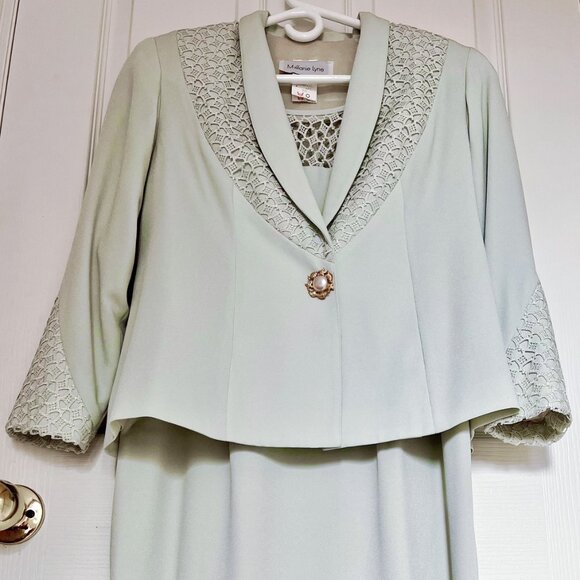 Melanie Lyne Elegant Dress and Jacket - Size 7/8 - Picture 5 of 5